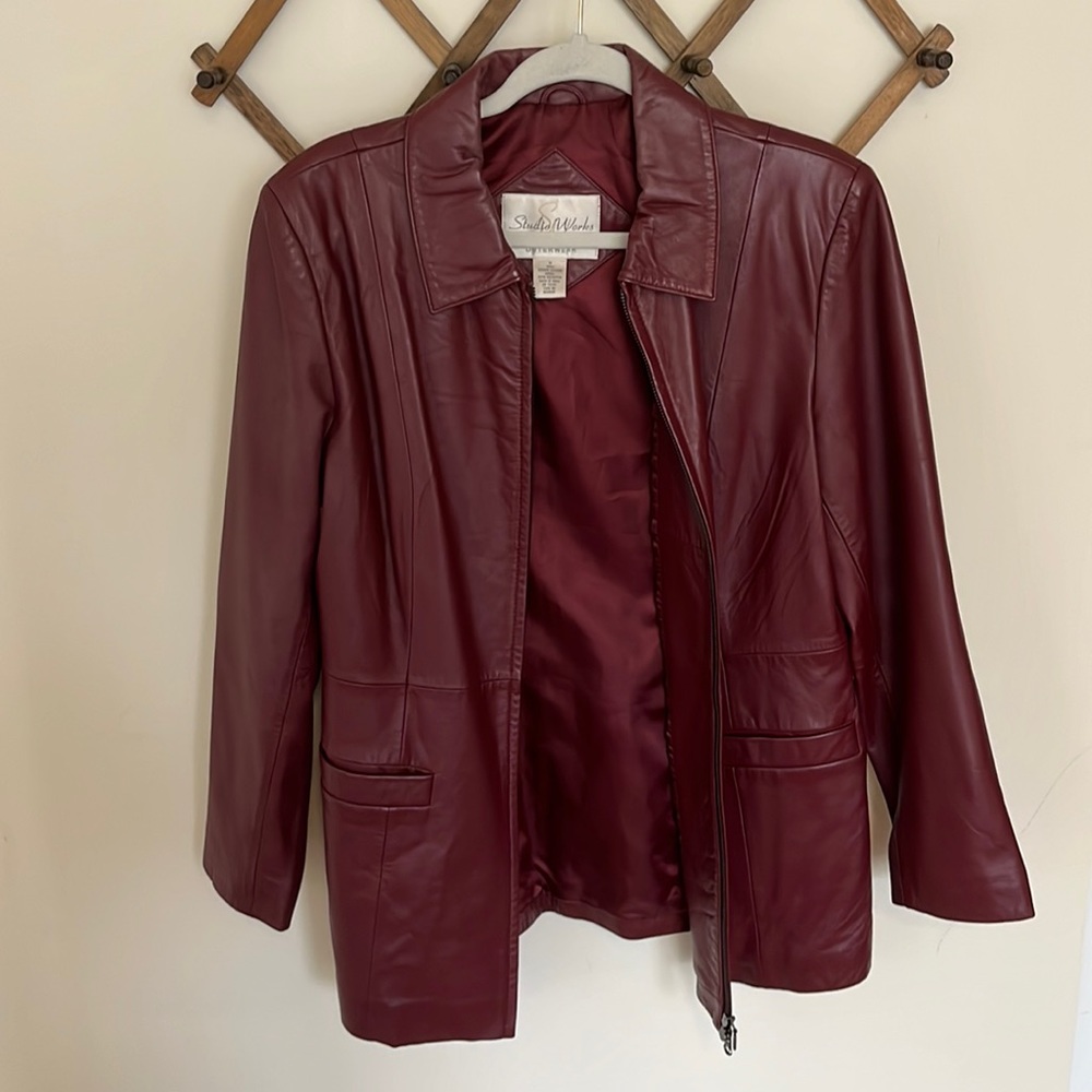 Red Leather Jacket